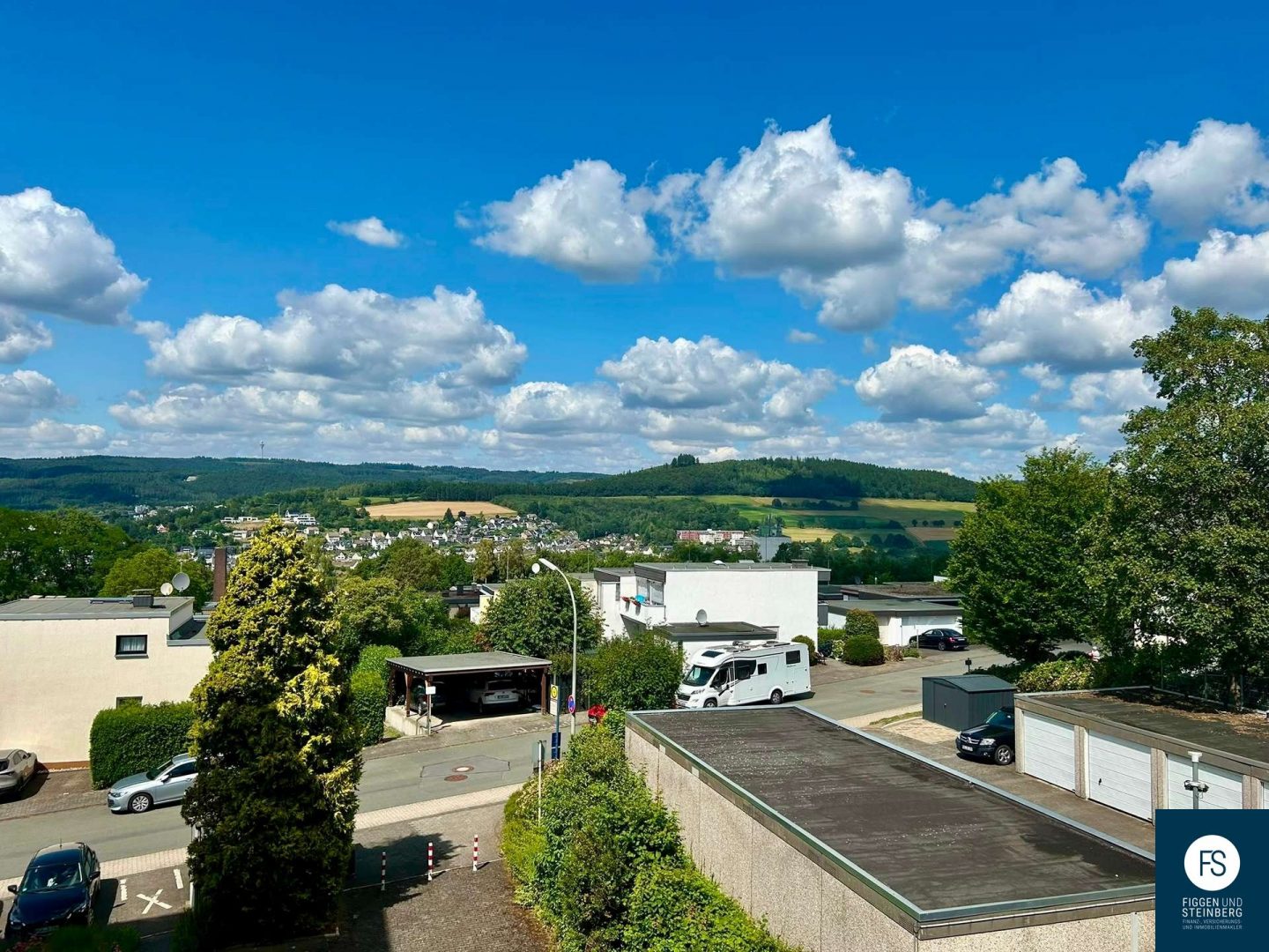 Ausblick über Meschede