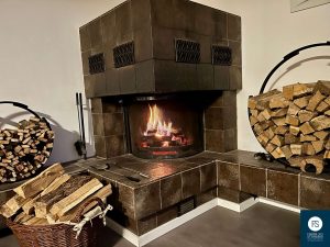 Kamin im Wohnbereich